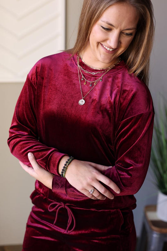 Stay Cozy and Stylish: Embrace Winter with Our New Arrival Velvet Lounge Set