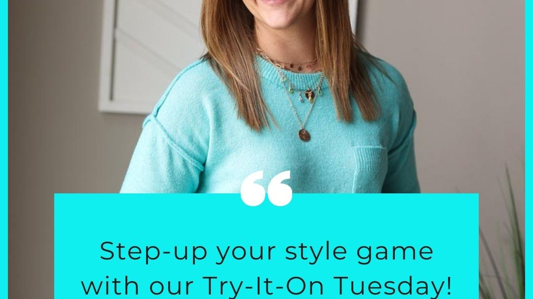 Try-It On Tuesday with Styling Tips included ✨