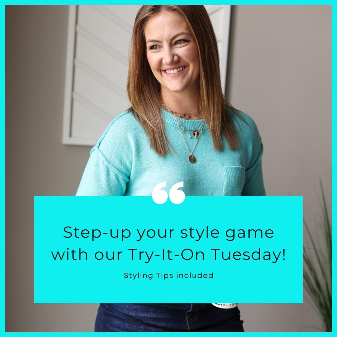Try-It On Tuesday with Styling Tips included ✨