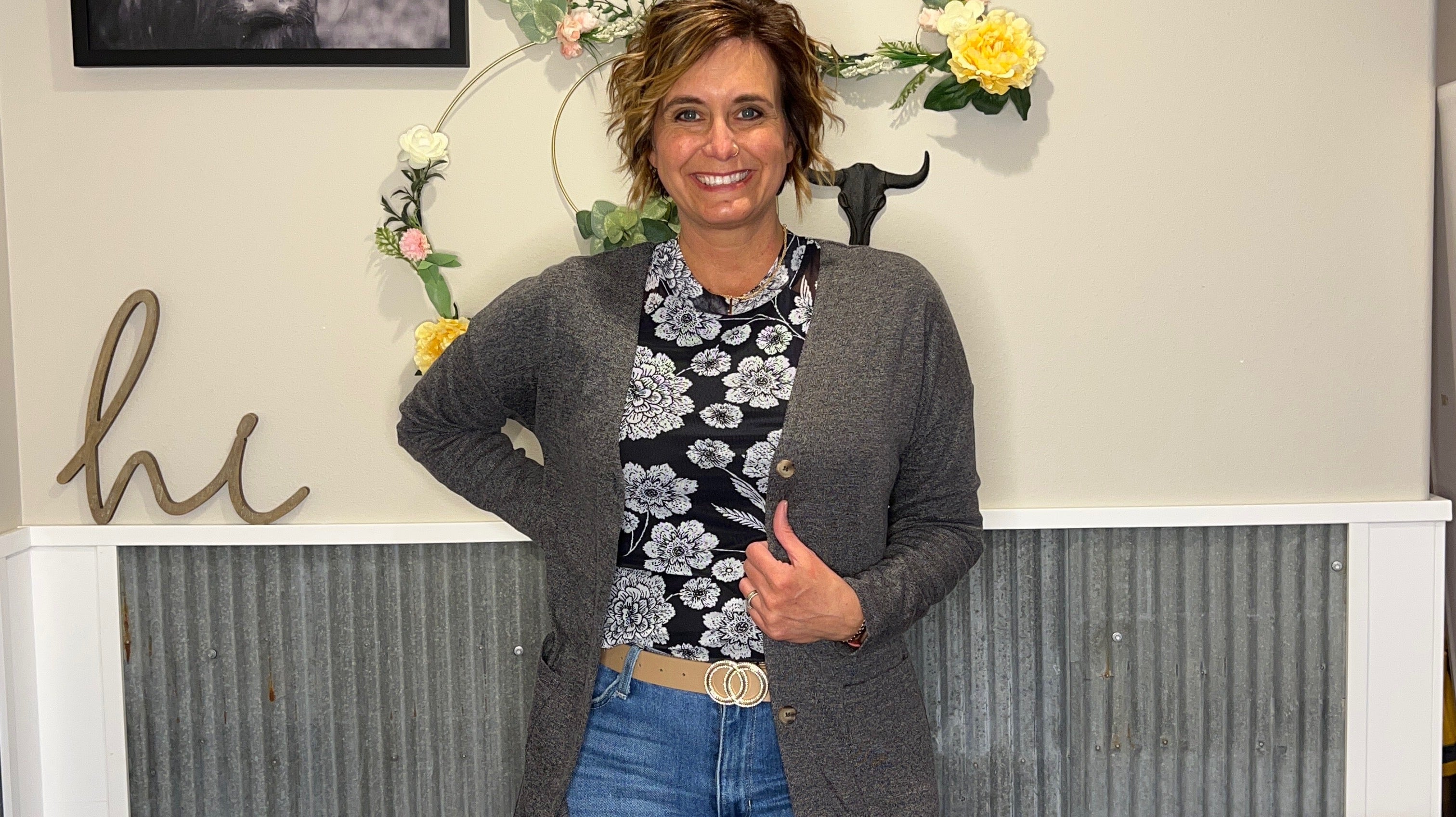 Spring Outfit Inspo: 5 Ways to Style Our Grey Cardigan