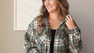 You find the perfect cozy shacket that makes getting ready so much easier!