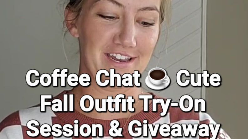 Fall Try-On Coffee Chat: Cozy, Fall Outfits