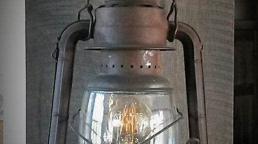 Old Lantern Converted to Electric - Classy Closet Shop