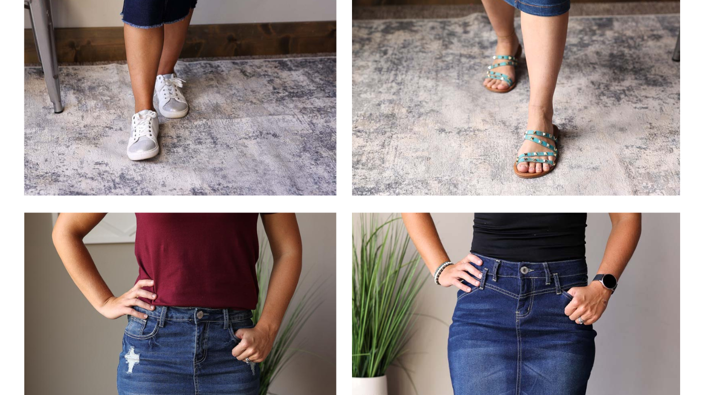 Top 4 Bestselling Denim Midi Skirts Back in Stock at Classy Closet!