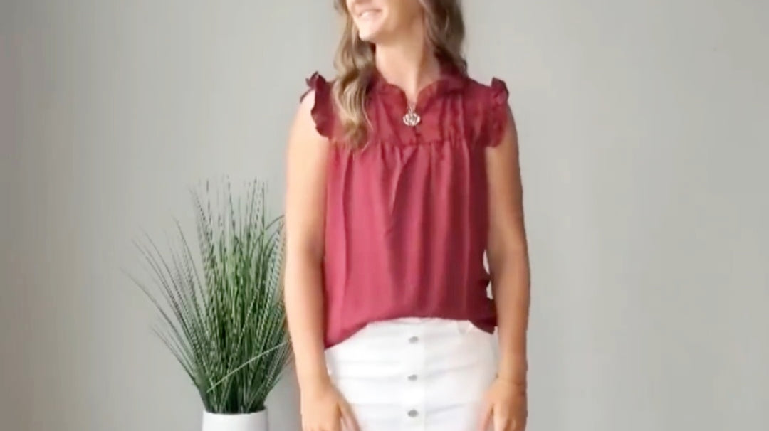 How to Style our White Button Down Midi Skirt