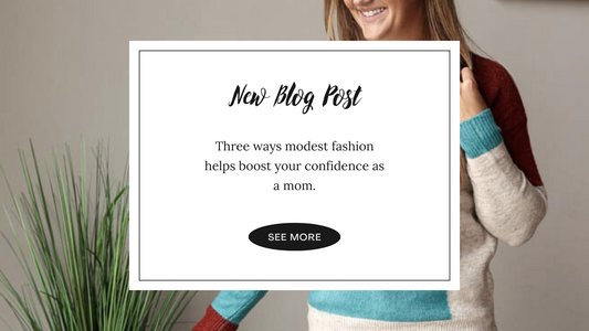 How to Boost Your Mom Confidence with Modest Fall Fashion
