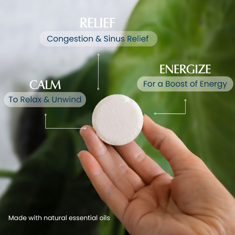 Body Restore Shower Steamer Aromatherapy Citrus Tube Pack of 6