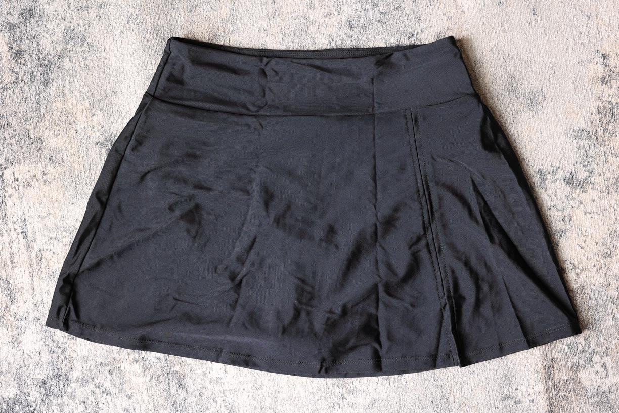 Black Square Neck Tankini Swimsuit: S, L