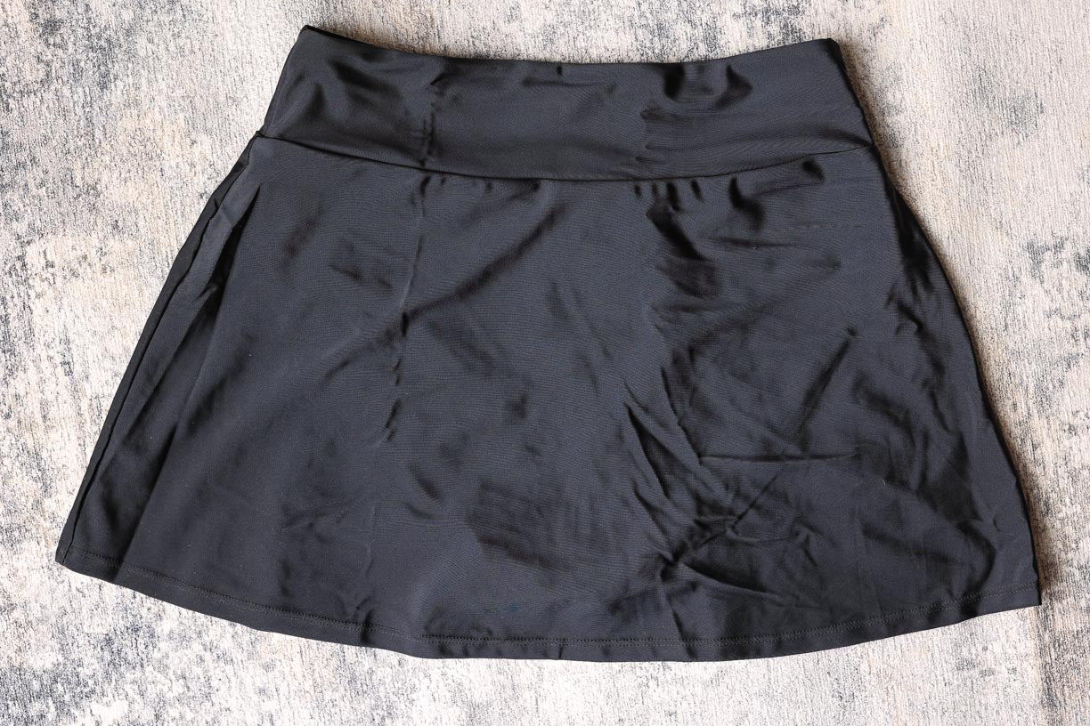 Black Square Neck Tankini Swimsuit: S, L