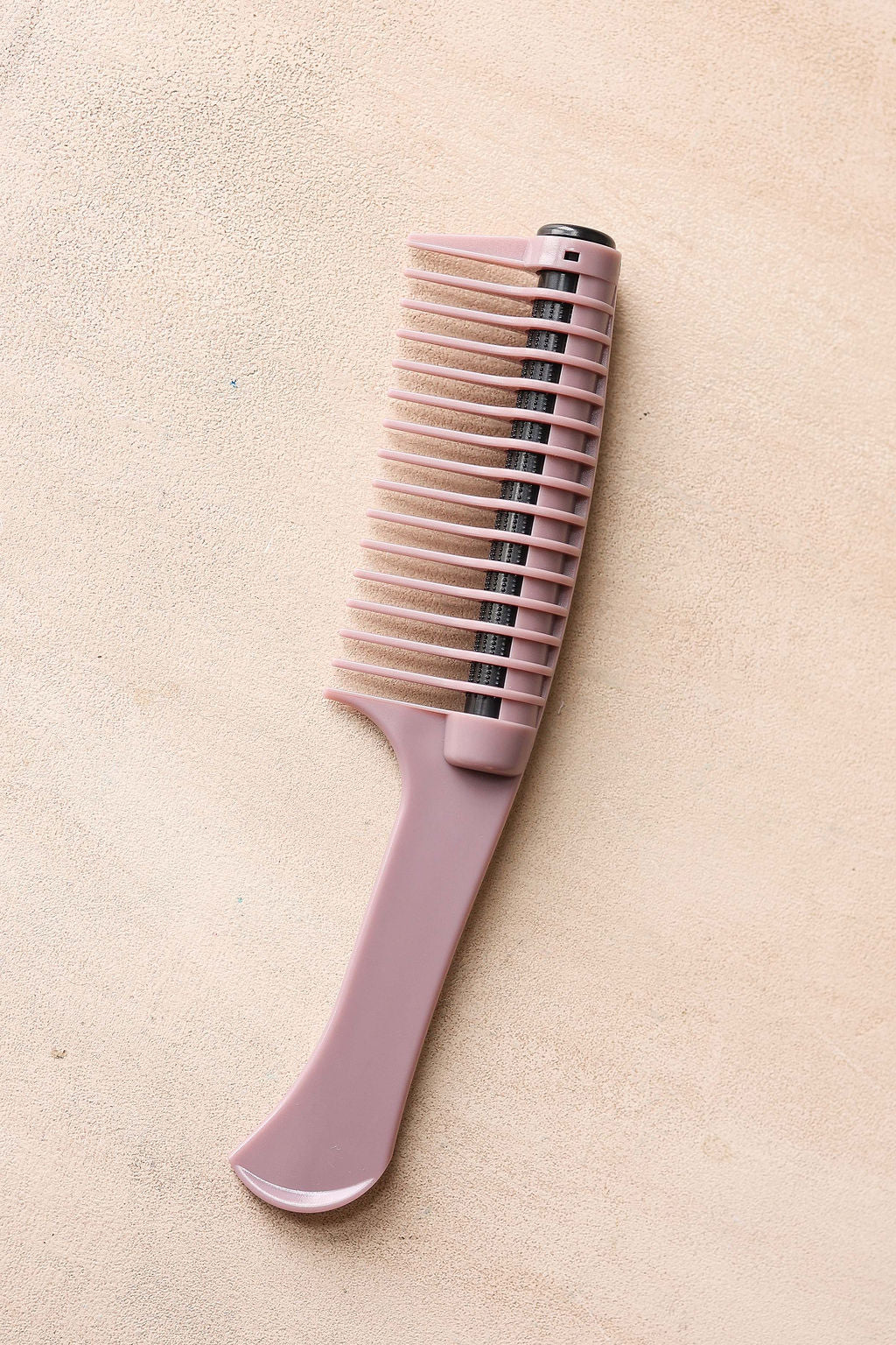 Finger Comb with Roller, BLACK