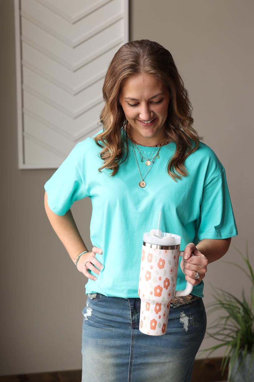 Mint "Sunshine On My Mind" Tee • S-3XL PLUS