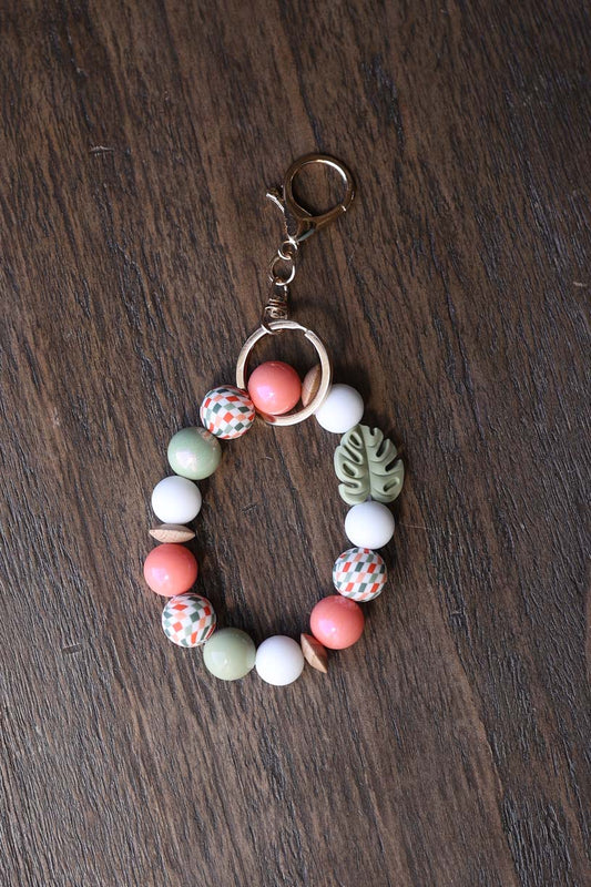 Monasteraleaf Silicone Bead Wristlet
Great gift idea for her