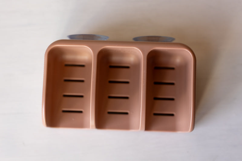 Self-draining Soap Dish - Terracotta