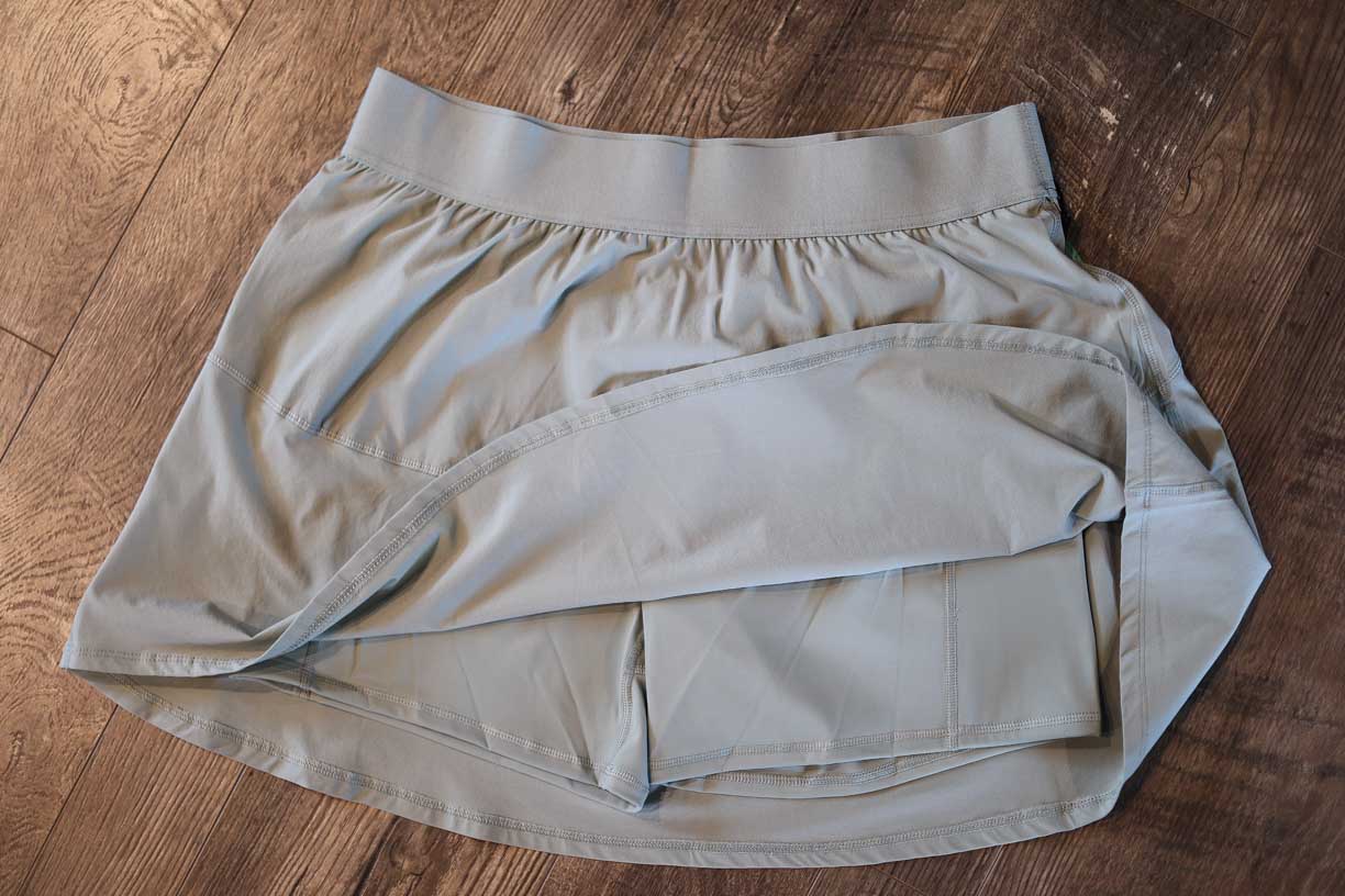 Gray Active Tennis Skort Summer Casual Outfits Active Skorts for Women Classy Closet Boutique Near Me