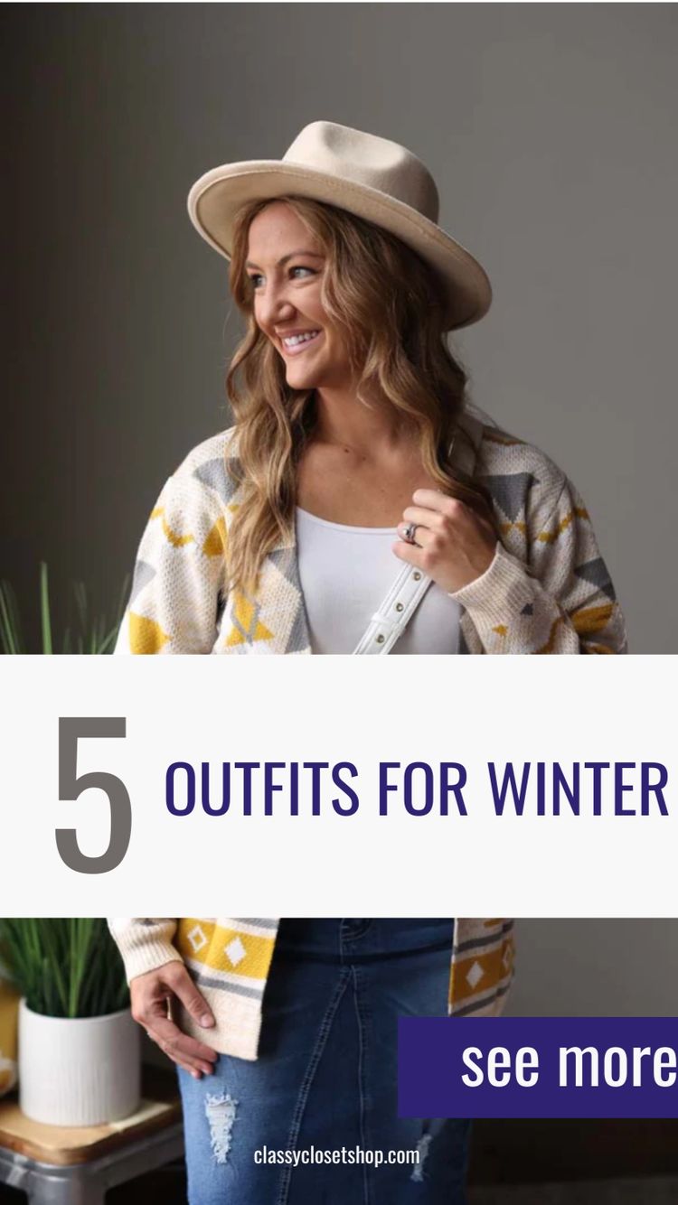 5 Winter Outfits to Keep You Stylish & Warm – Classy Closet Shop