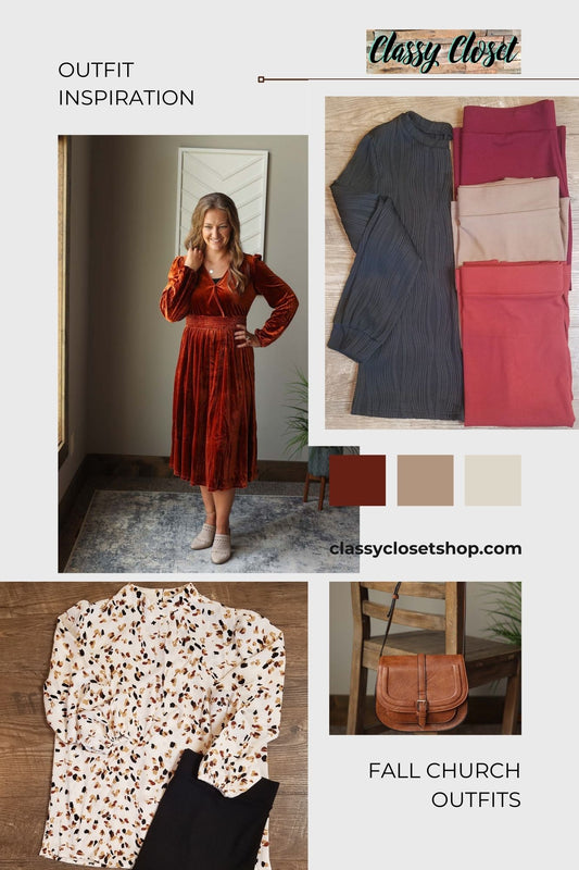 Classy Transitions: Fall & Winter Church Outfit Inspirations