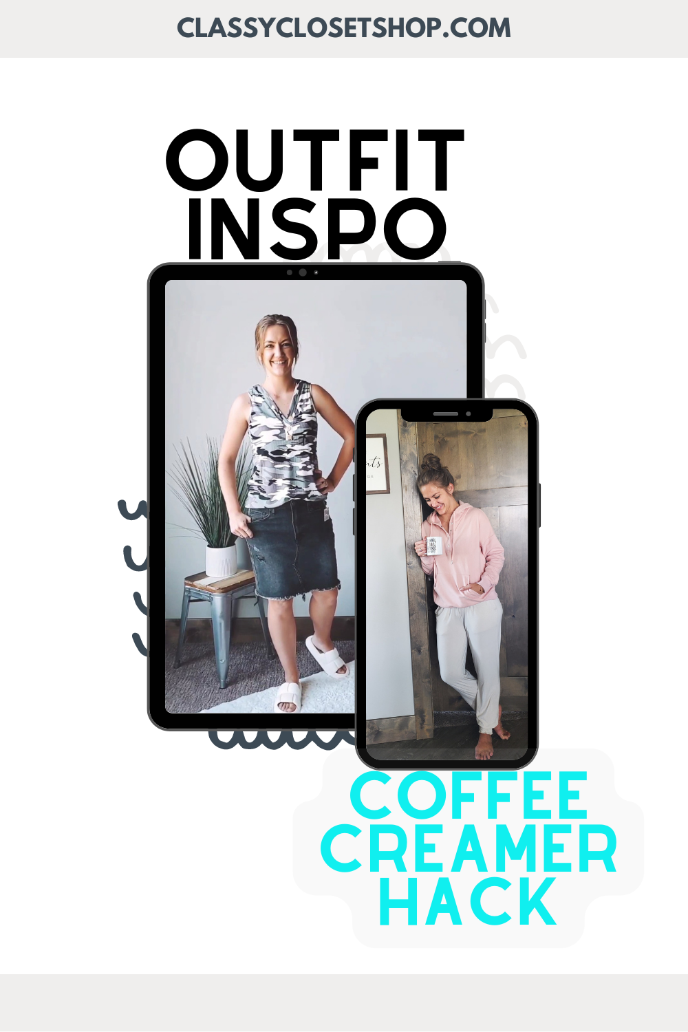 Sale Outfit Inspirations + Coffee Creamer Hack