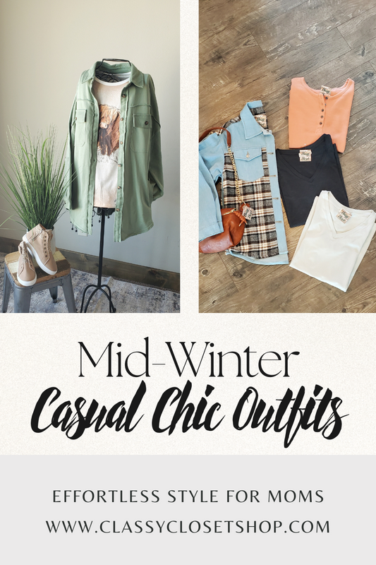 Mid Winter Casual Chic Outfits