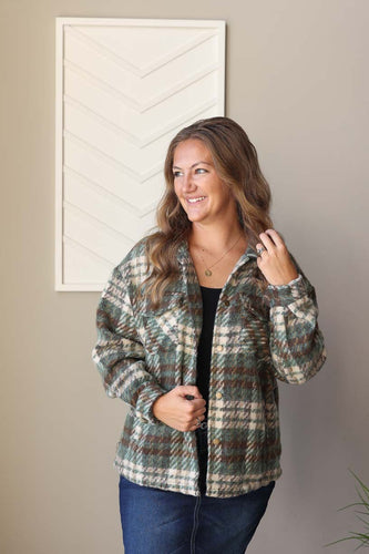You find the perfect cozy shacket that makes getting ready so much easier!
