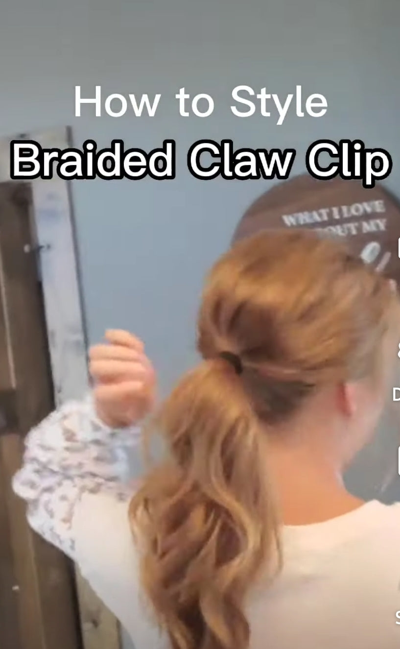 How to Style: Braided Claw Clip