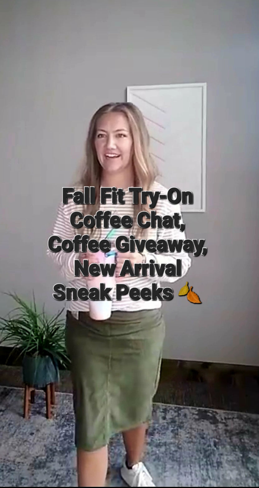 Coffee Chat Fall Outfit Inspo + New Fall Arrival Try-On's 🍂