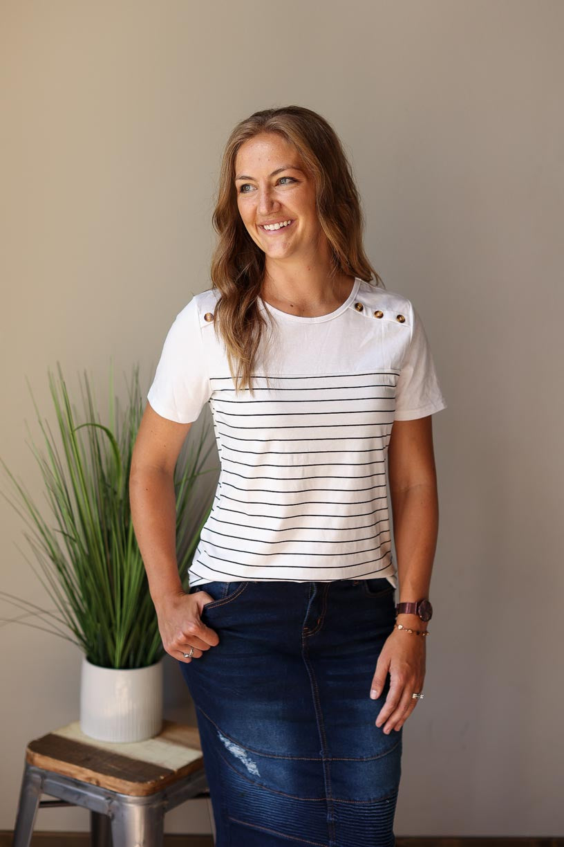 4 Ways to Style a Classic Striped Top