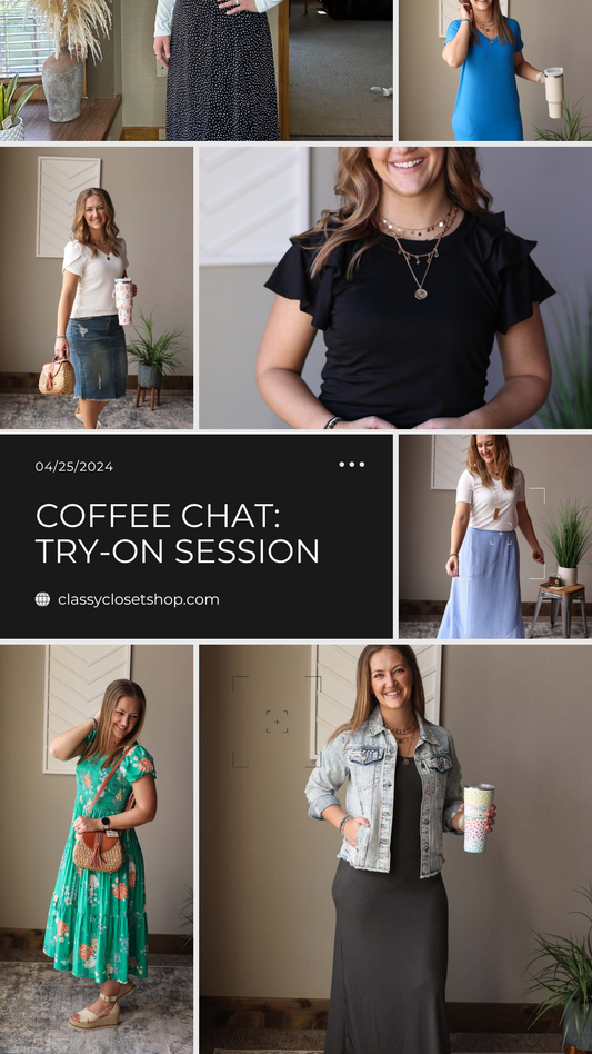 Coffee Chat: Summer Dress Try-On's and Outfit Inspo