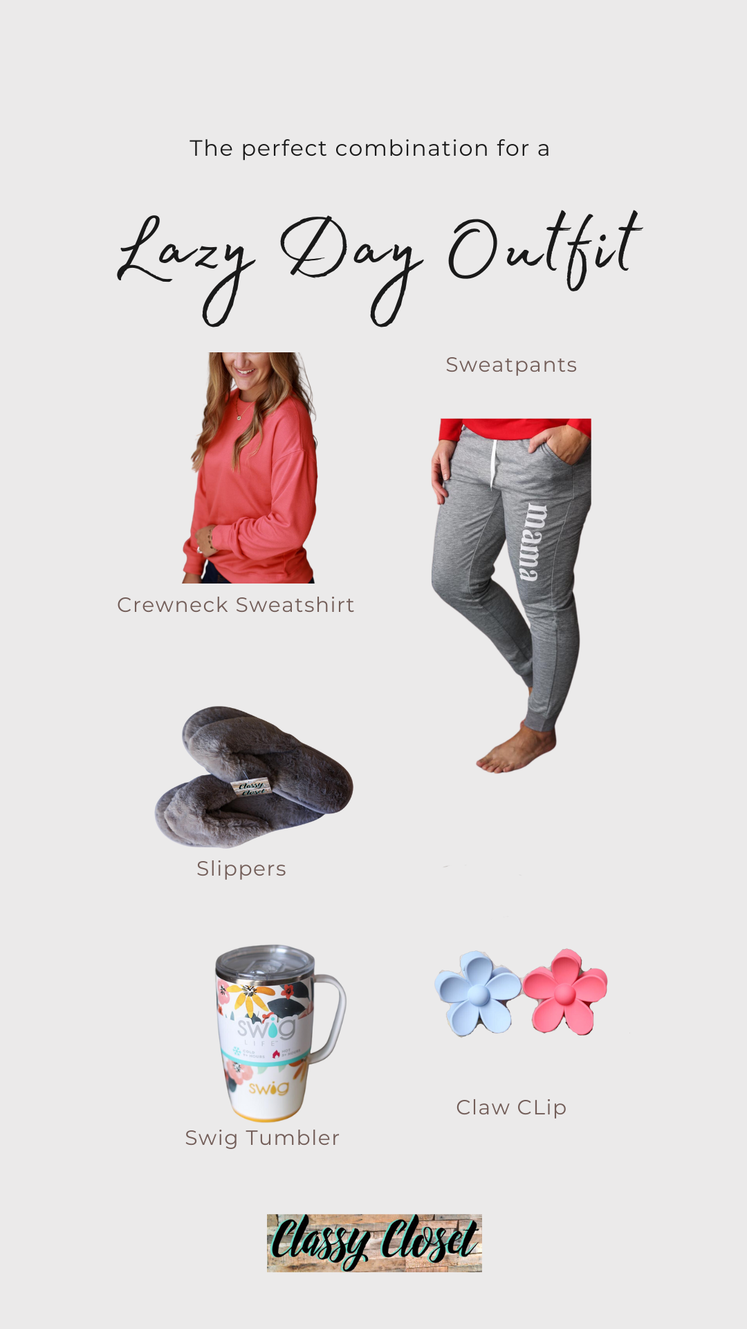 Lazy Day Outfit Idea for Moms β Classy Closet Shop