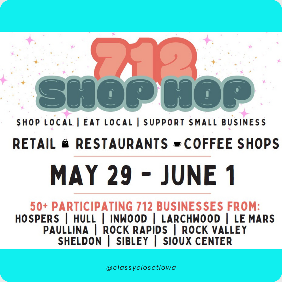 Support the 712 Shop Hop Event – ️💙Classy Closet