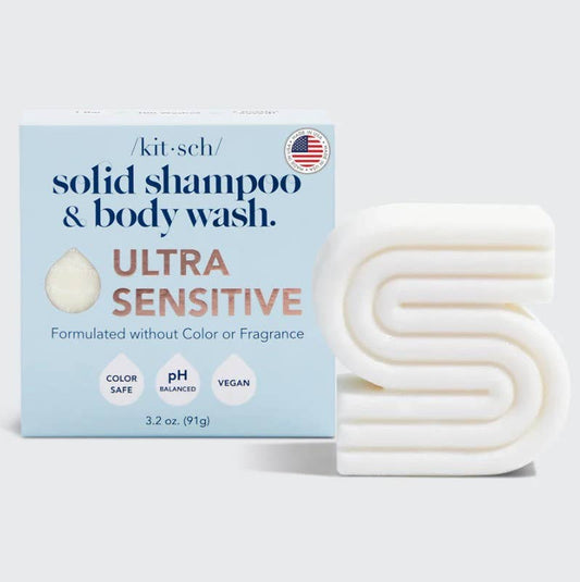 Ultra Sensitive Hair Shampoo & Body Wash Bar Fragrance Free