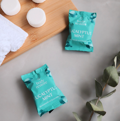 Shower Steamer Aromatherapy Tube Pack of 6 - Citrus, Lavendar, Eucalytpus Options