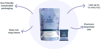 Body Restore Shower Steamers Bombs Bag