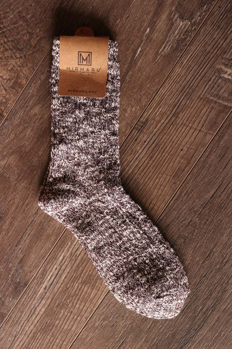 Brown Crew Boot Socks for Winter Outfits at home or work! Best Selling Winter Sock!! Classy Closet Online Women's Boutique Clothing Shop