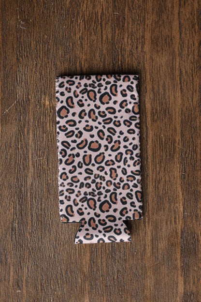 Slim Can Holder "Leopard"