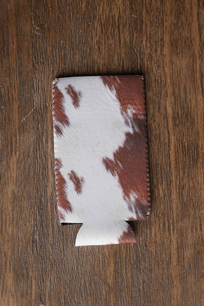 Slim Can Holder "Brown Cow"