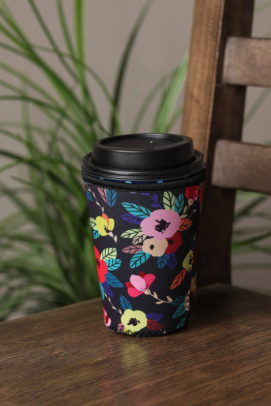 Save those hands holding those cold iced coffees! The are made of neoprene and are the perfect little beverage holders for the Summer or anytime! Medium fits Dunkin 24oz and Starbucks Venti&nbsp;
