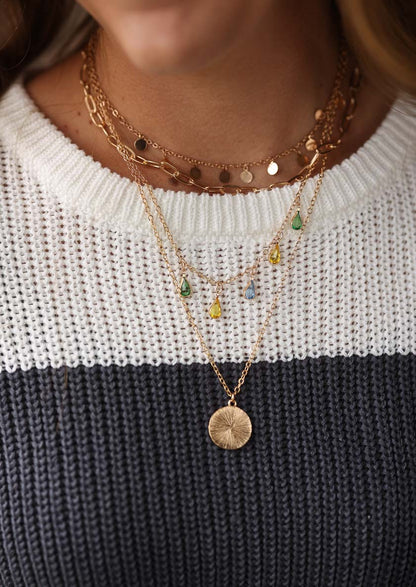 Gold Boho Multi Chain Necklace | Outfit Accessory | Gift for Her at Classy Closet Online WOmen's Clothing Shop