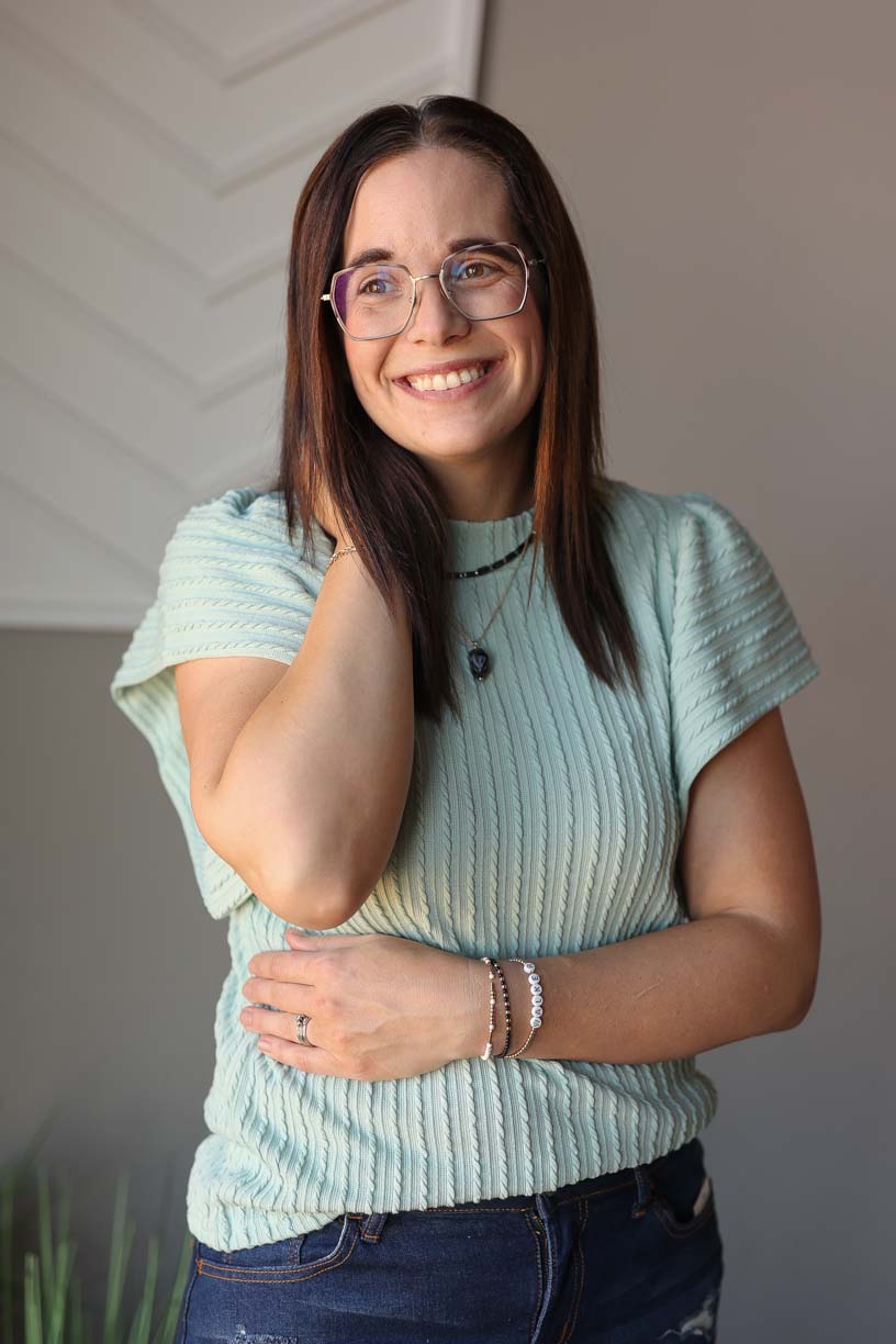 Sage Textured Flutter Sleeve Top