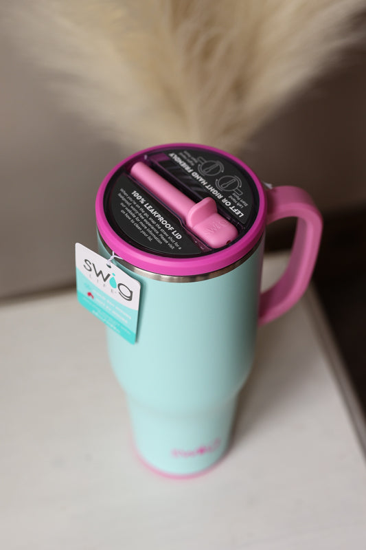 Artic Splash 40oz. Swig Mega LeakProof Tumbler