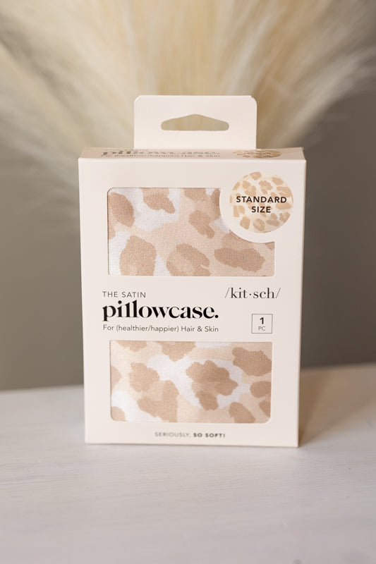 Satin Pillowcase - Leopard