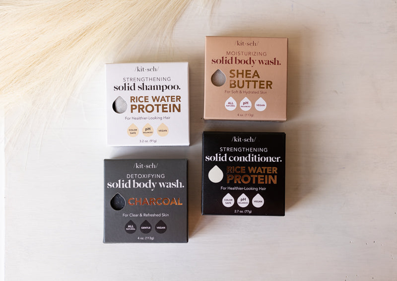 Rice Water Protein Shampoo Bar for Hair Growth