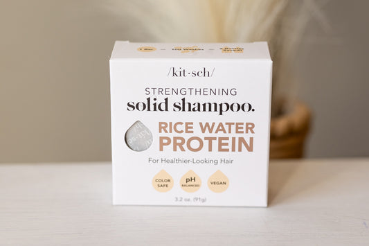 Rice Water Protein Shampoo Bar for Hair Growth