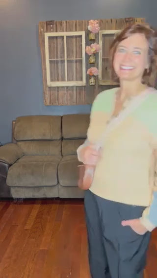 Buckskin Colorblock Thermal Henley Top