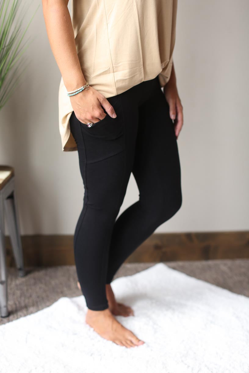 The Perfect Pocket Leggings in Black – Boutique Tree