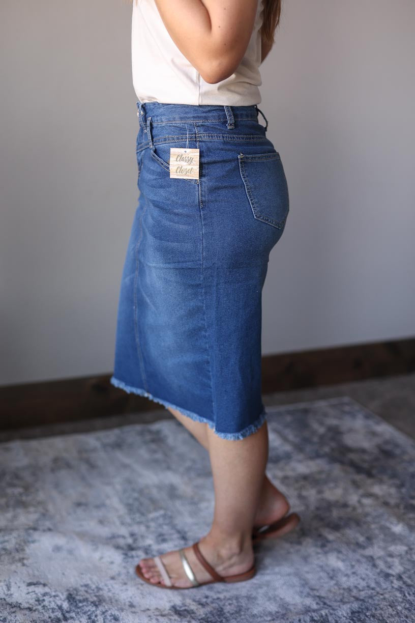 Jean Skirts | Women's Clothing | Garage US