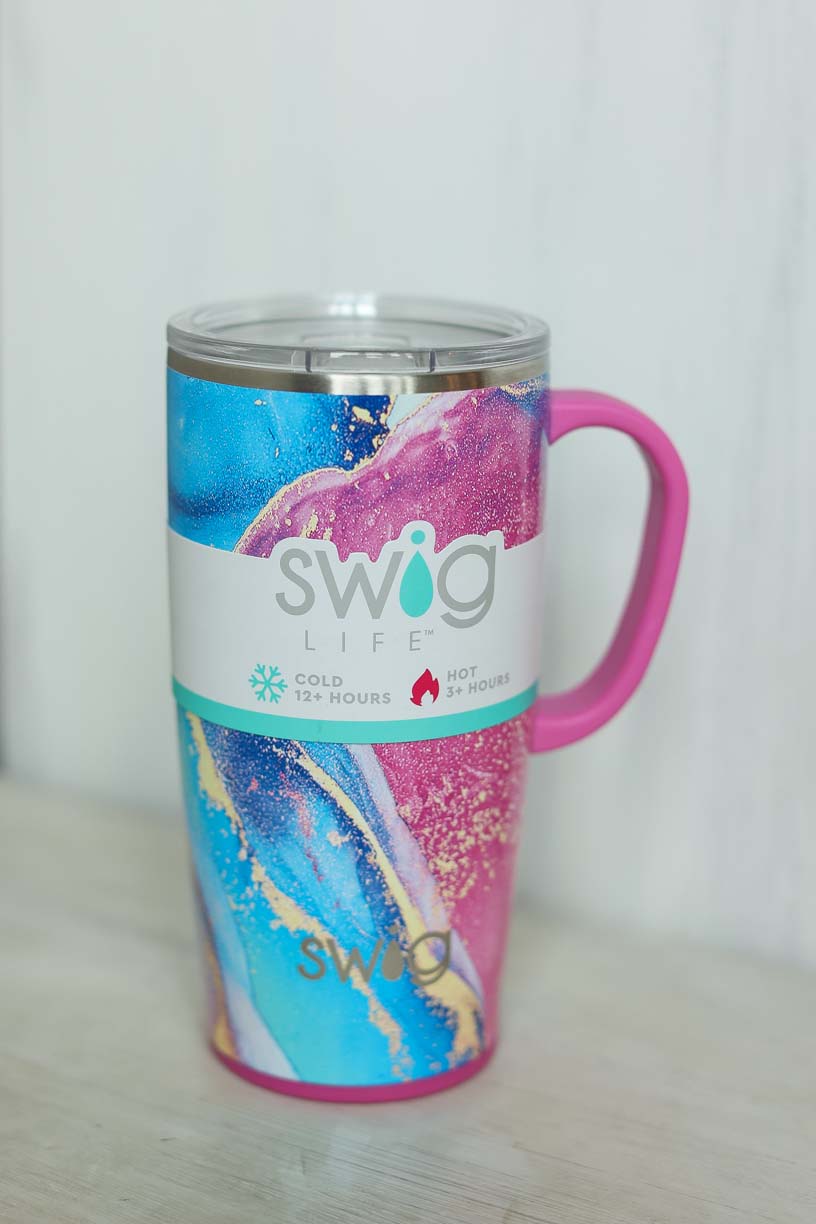 Swig Travel Mug, Color Swirl